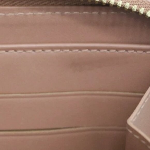 Louis Vuitton Monogram Vernis Patent Leather Zippy Around Long Wallet - Beige - Picture 14 of 16